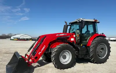 2021 Massey Ferguson 7715S MFWD Tractor W/Loader | Agriculture