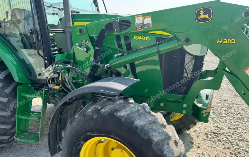 2014 John Deere 6140D MFWD Tractor W/Loader photo 19
