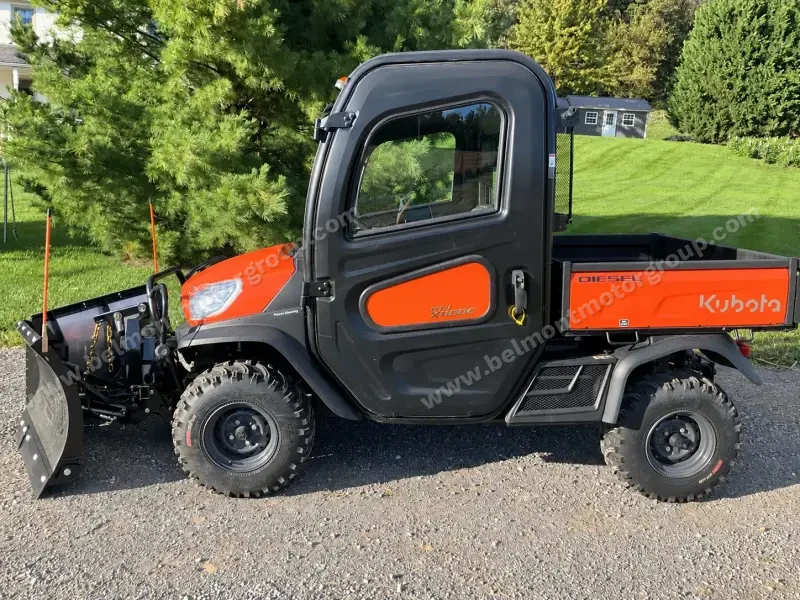 2022 Kubota RTV-X1100C with New SnowDogg photo 3